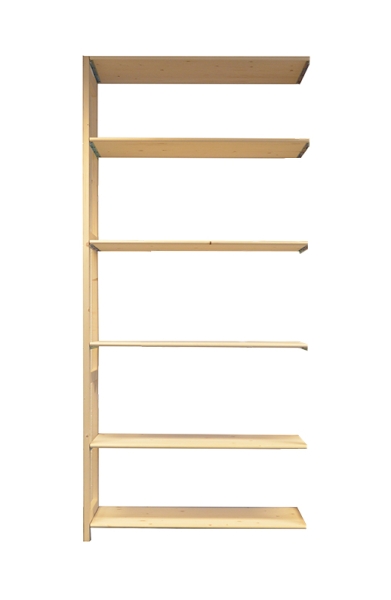 Elément suivant 6 tablettes en bois A+