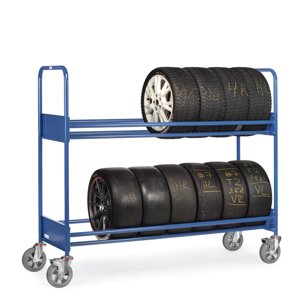 Chariot pour pneus - dimensions utiles 1860x618 mm