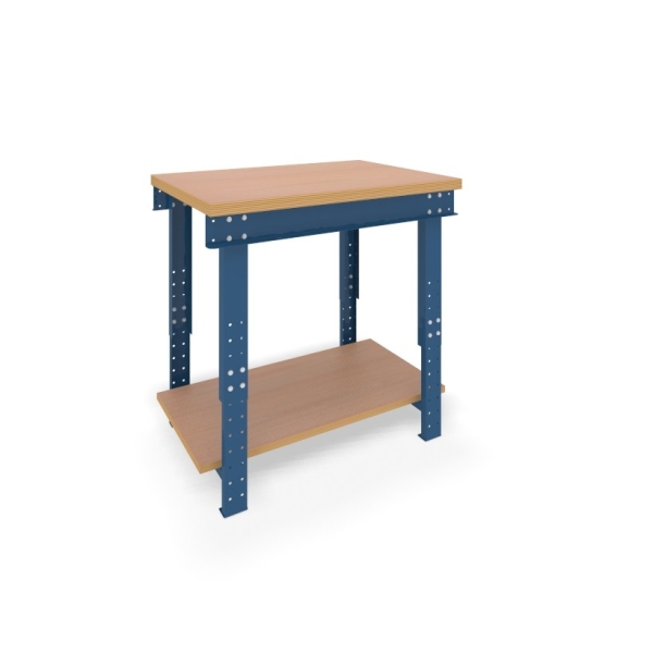 Etabli type B 650/1000x750x1000 - avec tablette de fond