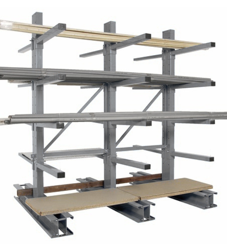 Cantilevers mi-lourds double
