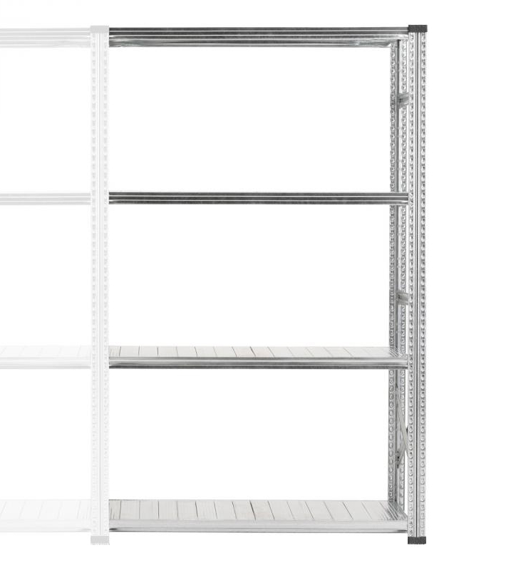4 tablettes galvanisées