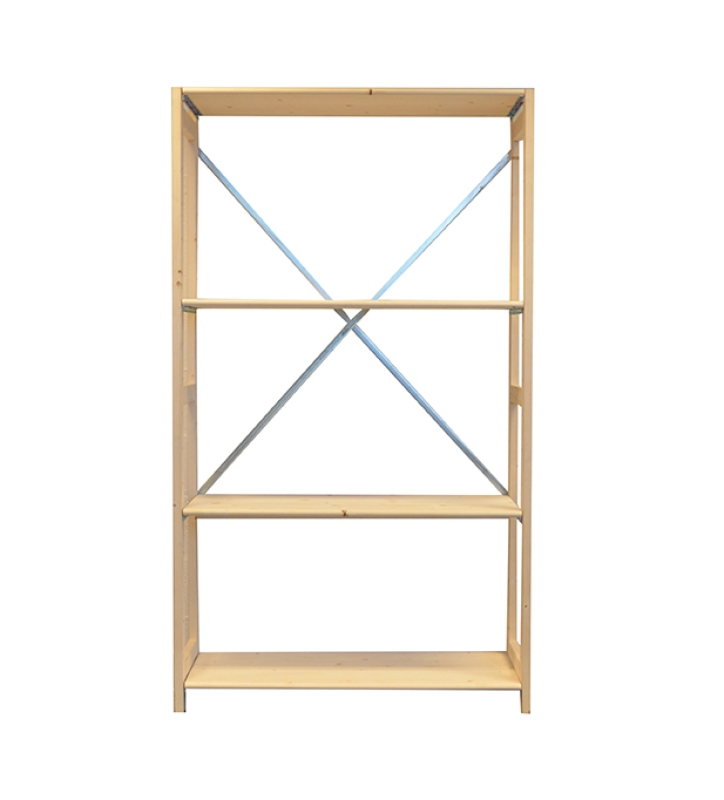 4 tablettes en bois A+