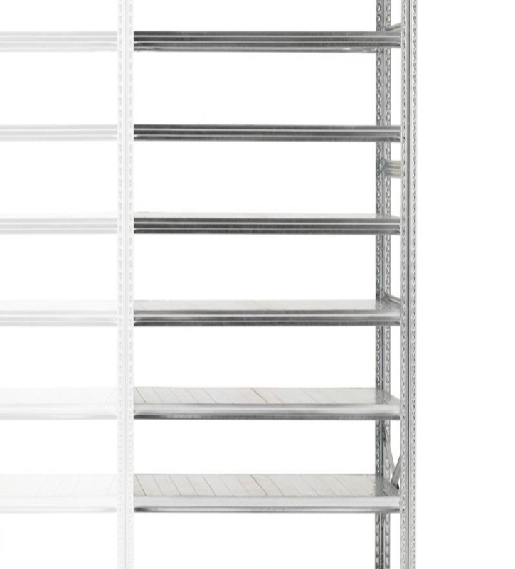 8 tablettes galvanisées