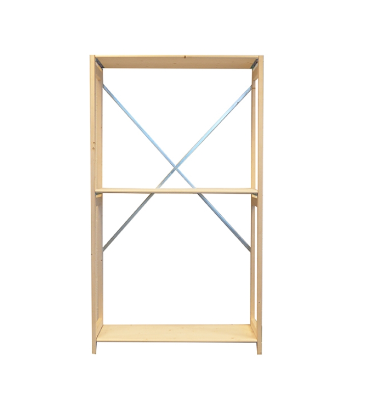3 tablettes en bois WEDEKA