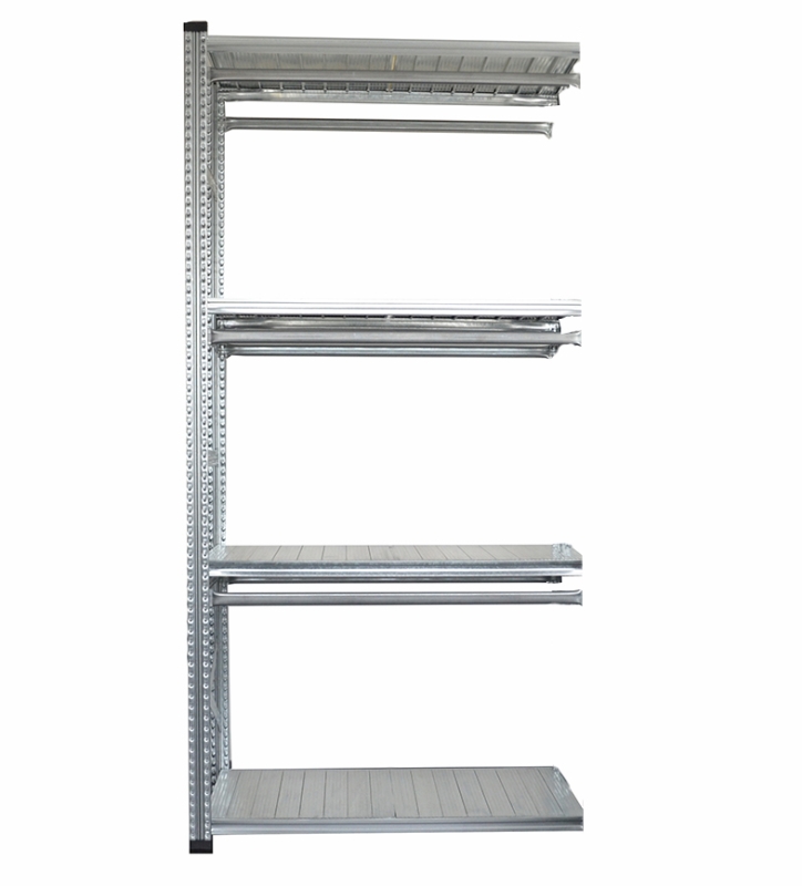 Suspension latérale double.
3 niveaux de barres de confection
4 niveaux de tablettes