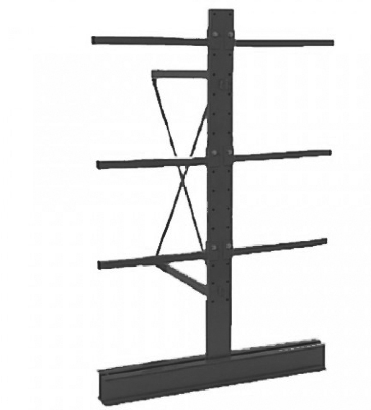Double face - pied + 3 bras portants