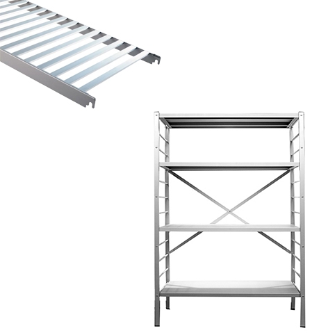 Basisrek 4 aluminium roosterlegborden