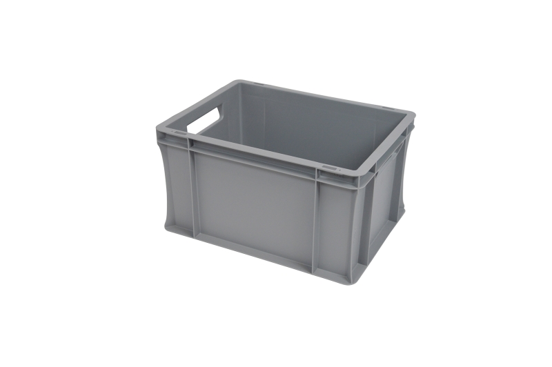 Euronormbak 400x300x220, bodem en zijwanden gesloten