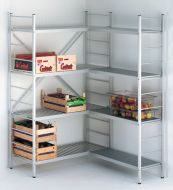 Inox rekken en wagens