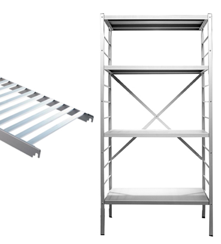 4 aluminium roosterlegborden