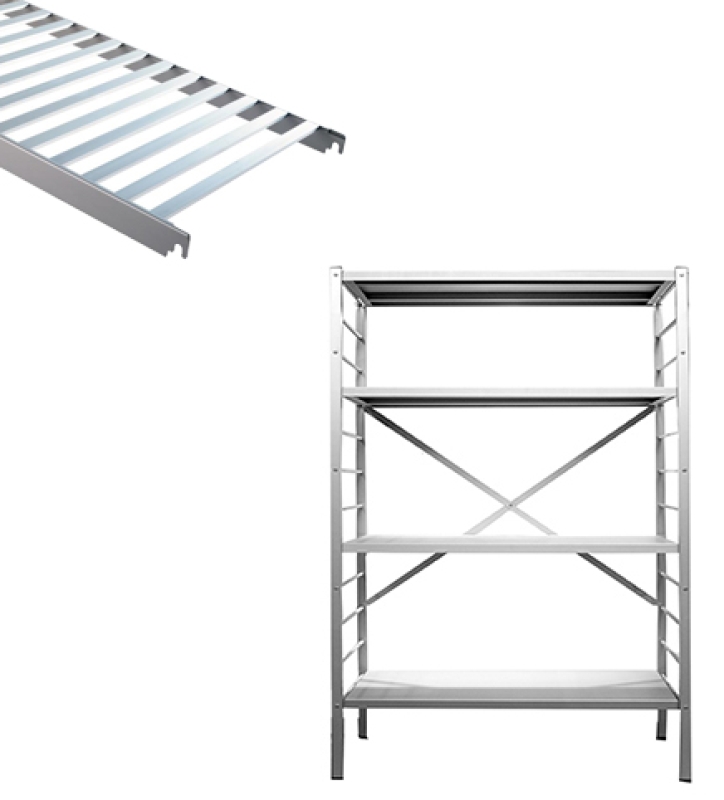 4 aluminium roosterlegborden
