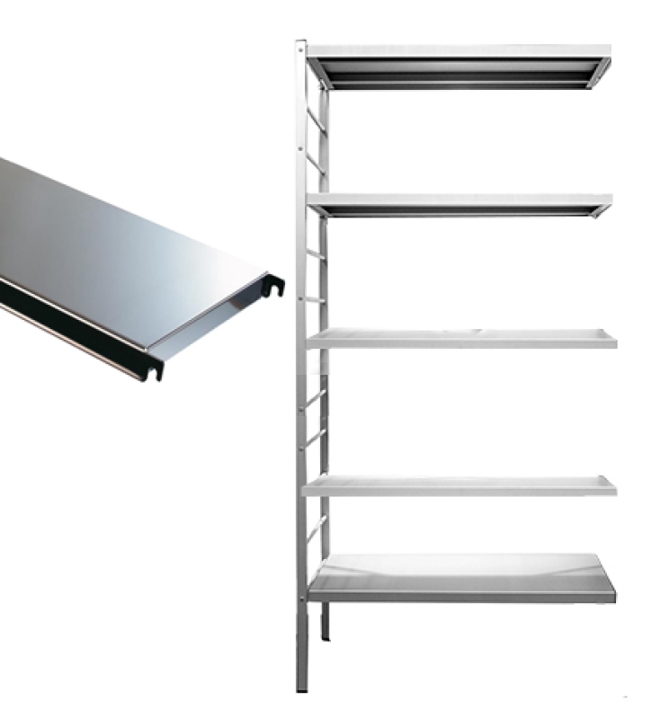 5 legborden inox
