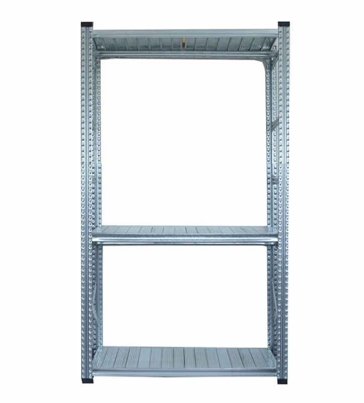 Centrale ophanging
2 niveaus confectiestangen
3 niveaus legborden