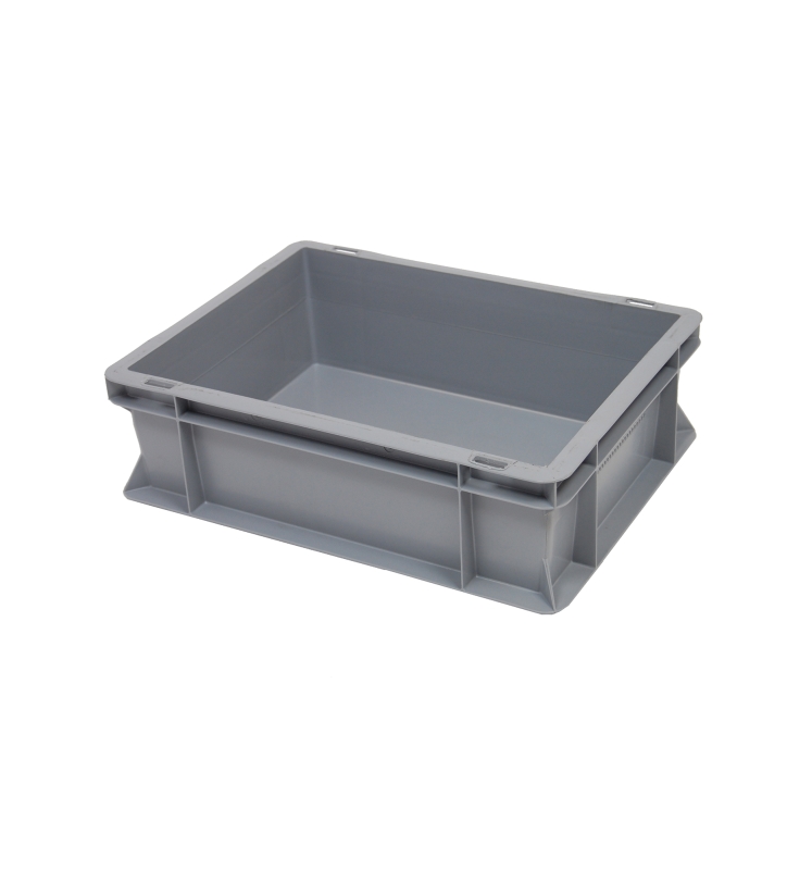Euronormbak 400x300x120, bodem en zijwanden gesloten