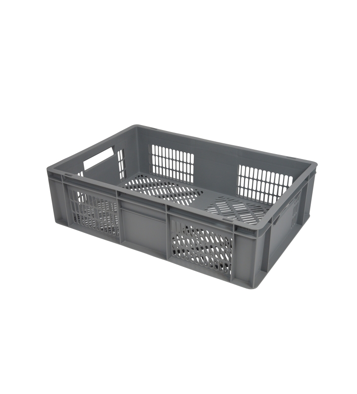 Euronormbak 600x400x170, bodem en zijwanden open