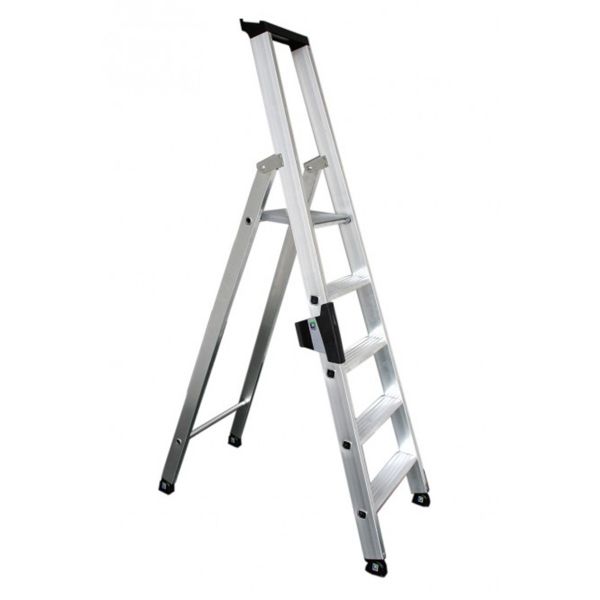 Industrietrap enkelzijdig - 5 treden - werkhoogte 3250 mm
