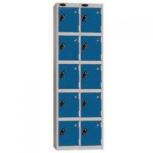 Inox rekken - plastic legvlak