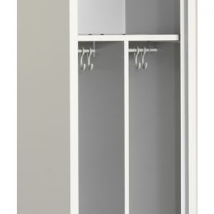 Lockers schoon/vuil